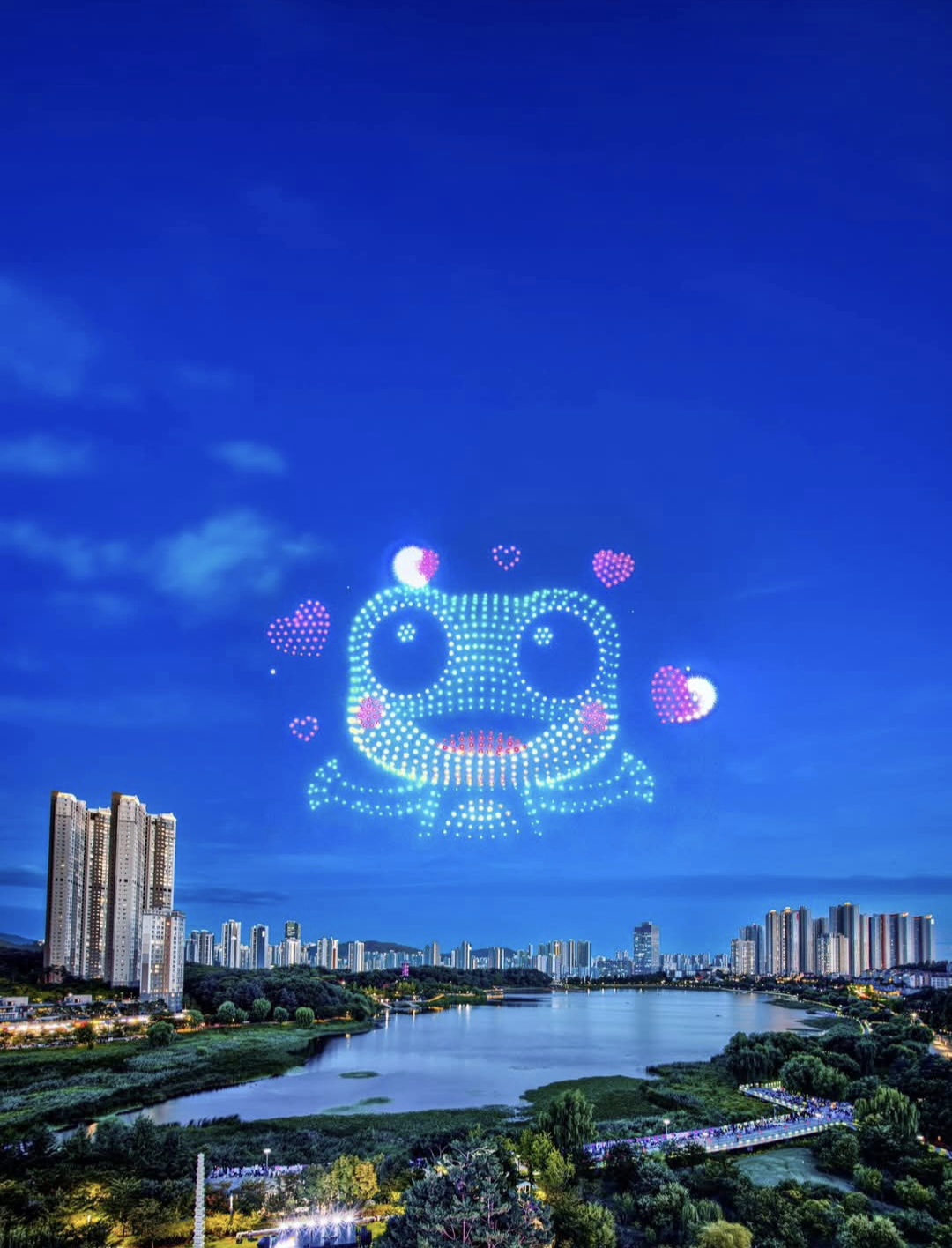 2026년 수원 드론 불꽃축제 행사 개최되었다 